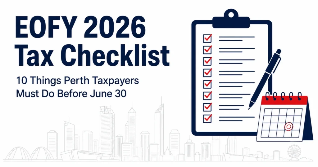 10 Things Perth Taxpayers Must Do Before June 30-EOFY